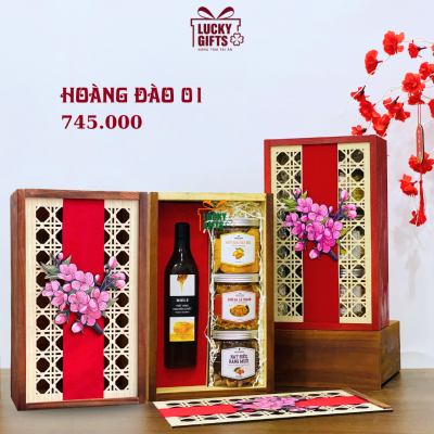 Hộp quà tết dành cho doanh nghiệp 2026- Hoàng Đào 1